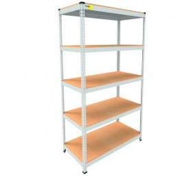 Металевий стелаж Emby Light Series 1800х900x450 мм 5 полиць ДСП до 100 кг