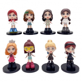 Набір фігурок Блек Пінк Black Pink 8шт (23215) The Coop