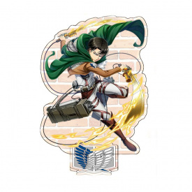 Фігурка акрилова The Coop Леві Аккерман Attack on Titan Series 4 10 см Різнокольоровий (26575)