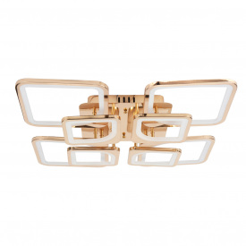 Стельова LED люстра Sunlight 5631/4+4 Gold