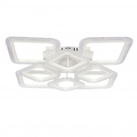 Стельова LED люстра Sunlight 6063/4+4 Білий