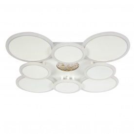 Стельова LED люстра Sunlight 5890/4+4 Білий