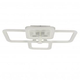 Стельова LED люстра Sunlight 5667/2+2 R білий