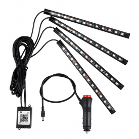 Світлодіодна стрічка для авто Inspire LED-48 Led bead Чорний