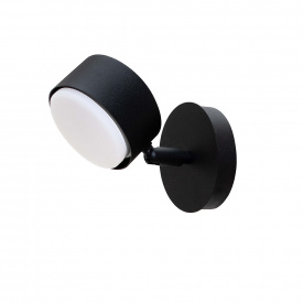 Настінний світильник MSK Electric Copter бра на один плафон GX53 NL 80400-1 BK Чорний (619587)