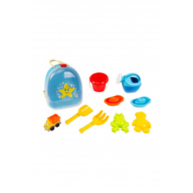Набір для пісочниці в рюкзачці Technok Toys Різнокольоровий ЦБ-00224137 (SKT000919199)