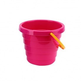 Дитяча іграшка "Відерце А" ТехноК 0472TXK об'єм 1 л Рожевий