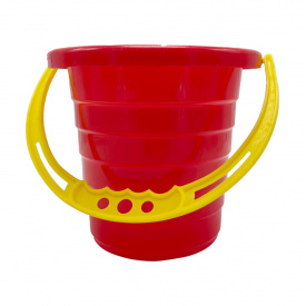 Дитяче відро для пісочниці Середнє Bambi S0009 (Red) червоний 14 см