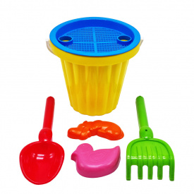 Пісочний набір "Великий" Mtoys S0004 Жовтий