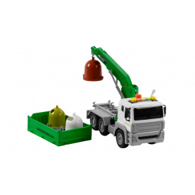 Машинка спецтехніка City Ifier Автокран 29х11х18 см Різнокольоровий (104980)