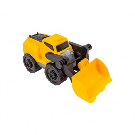 Дитячий іграшковий "Трактор" ТехноК 8553TXK з рухомим ковшем Жовтий