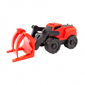 Дитяча машинка "Навантажувач" ТехноК 8577TXK з маніпулятором Червоний