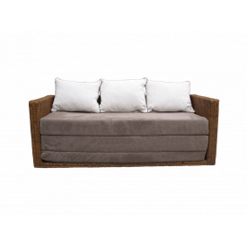 Диван Cruzo Уго 198х158 см Коричневий go0003