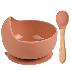 Набор силиконовой посуды 2Life Y27 2 предмета Коричневый (v-11591)