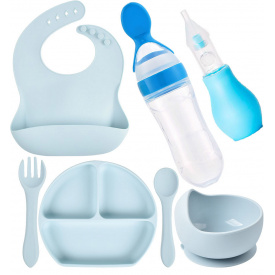 Набор посуды 2Life Y5 7 шт Голубой (vol-9828)