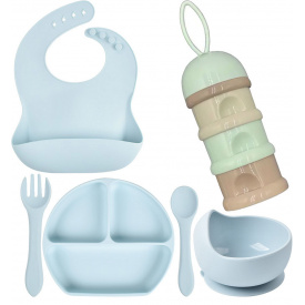 Набор посуды 2Life Y5 6 шт Голубой (vol-9827)