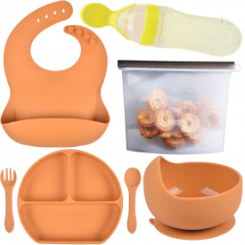 Набор посуды 2Life Y25 7 шт Оранжевый (vol-9913)