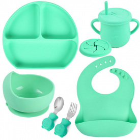 Набор посуды 2Life Y13 6 предметов Зеленый (v-11169)