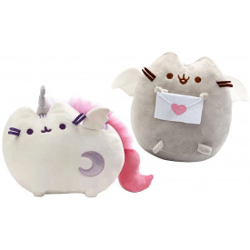 Набір м'яких іграшок 2Life Pusheen cat 12х15 см і 11х17 см v-12382