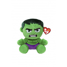 Дитяча м'якобивна іграшка TY Халк 15 см Різнокольоровий ЦБ 00266551