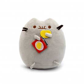 М'яка іграшка Pusheen cat VOLRO з чіпсами Gray (vol-69)