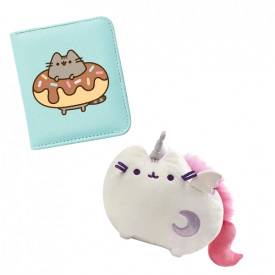 Комплект 2Life М'яка іграшка 15х12 см та Гаманець Pusheen cat v-12483