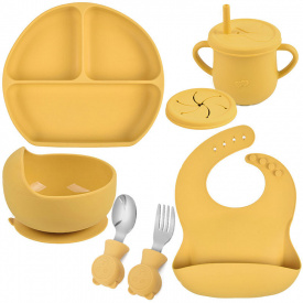 Набор посуды 2Life Y28 6 предметов Желтый (v-11184)