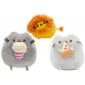 Набір м'яких іграшок 2Life Pusheen cat 15х12 см та Лев 10х7 см v-12457