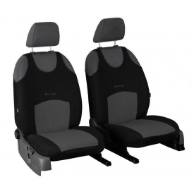 Майки чехлы на передние сиденья RENAULT KANGOO 2007-2021 Pok-ter Tuning Classic серые