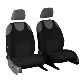 Майки чехлы на передние сиденья BMW 5-SERIA 2003-2010 E60/E61 Pok-ter Tuning Classic черные