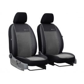 Чехлы на авто для CITROEN C8 2002-2008 POK-TER эко кожа с алькантарой Exclusive серые