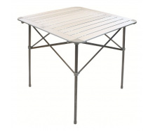 Стол Highlander Alu Slat Folding Small 70х70х70 см Белый (1073-925474)