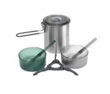 Котелок Fire Maple Antarcti Duo Cook Sett 1.6/0.45 л Серый (1060-Duo)