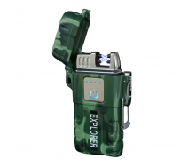 Зажигалка электроимпульсная Explorer JL317 USB Camo (3_04710)