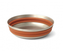 Миска складная Sea to Summit Detour Stainless Steel Collapsible Bowl 665 мл Серо-коричневый (STS ACK039011-050303)