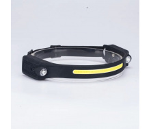 Фонарь аккумуляторный налобный HeadLight WJ-8088 2*3W+COB5W