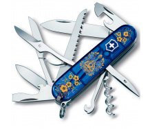 Складной нож Victorinox Huntsman Ukraine 91 мм 15 функций Украинские мотивы (1.3713.T2_T1370u)