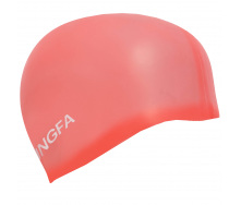 Шапочка для плавания силиконовая юниорская YINGFA K0061 Коралловый