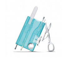 Мультитул Victorinox Swisscard Nailcare Голубой (07240.T21)