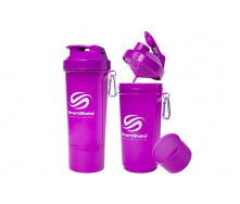 Шейкер planeta-sport 2-х камерный для спортивного питания Smart Shaker Slim FI-5054 Фиолетовый