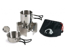 Набор спиртовой горелки Tatonka Alcohol Burner Set Серый