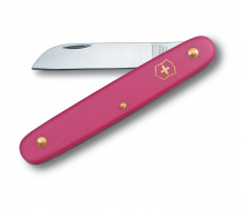 Швейцарский нож Victorinox Floral садовый 100 мм 1 функция розовый в блистре (3.9050.53B1)