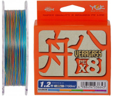 Шнур YGK Veragass Fune X8 100m connect #0.6/5.2kg 10m (1013-5545.02.69)