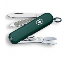 Нож Victorinox Classic Sd 58 мм 7 функций Зеленый (0.6223.4)