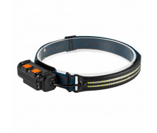 Сенсорный налобный фонарь светодиодный влагозащищенный XBalog XB-2COB-RB USB