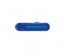 Накладка Victorinox к ножу 58 мм с ручкой задняя Синий прозрачный (C.6302.T4)