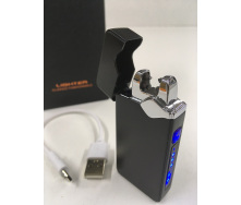 Зажигалка электроимпульсная аккумуляторная Lighter 7037