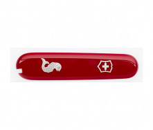 Накладка передняя для ножей Victorinox red Fish 91мм (C.3672.3)