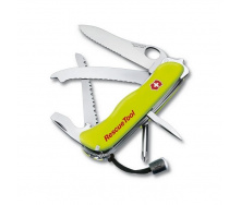 Швейцарский нож Victorinox RescueTool 111мм 13 функций Жёлтый алюминий (0.8623.MWNB1)