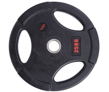 Блины диски обрезиненные LIFE FITNESS SC-80154B-25 25кг Черный